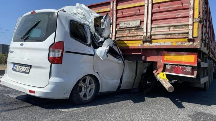 Tekirdağ'da feci kaza ve gözyaşı: 1 ölü, 1 yaralı