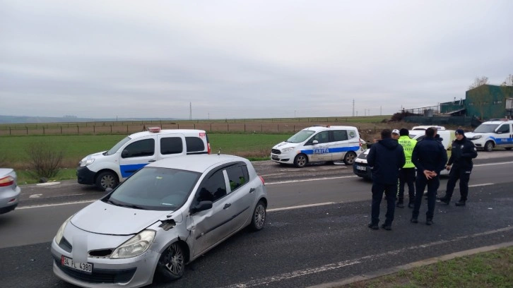 Tekirdağ’da kaza: 1’i zabıta 2 yaralı