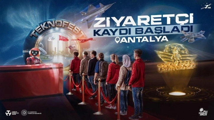 TEKNOFEST Akdeniz Teknoloji Yarışmaları için Online Ziyaretçi Kayıtları Başladı