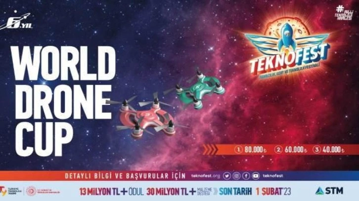 TEKNOFEST Drone Şampiyonası için başvurular başladı