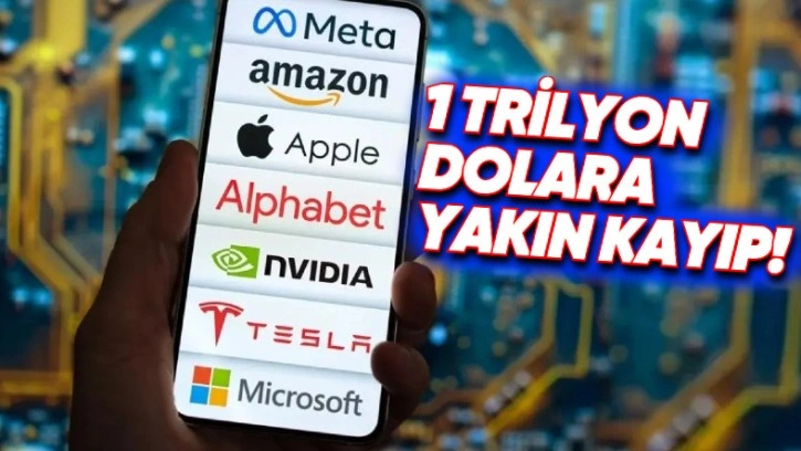 Teknoloji Devleri, Borsadaki Düşüş Nedeniyle 1 Trilyon Dolara Yakın Değer Kaybetti