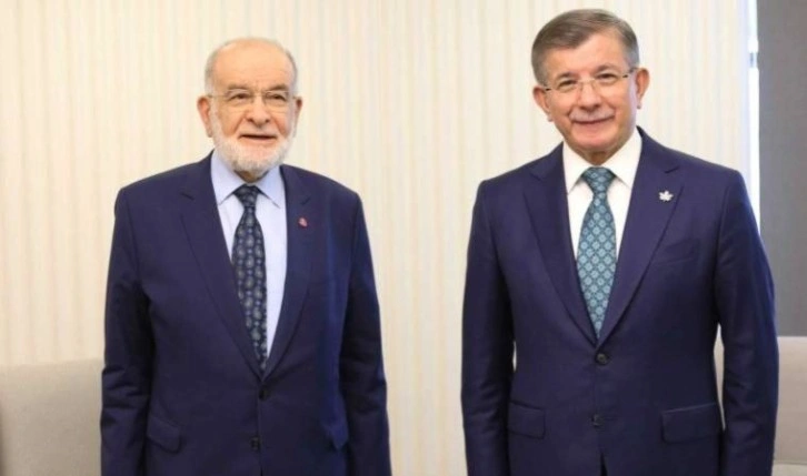 Temel Karamollaoğlu, Ahmet Davutoğlu ile bir araya geldi