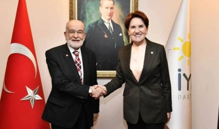 Temel Karamollaoğlu, Akşener'i ziyaret etti