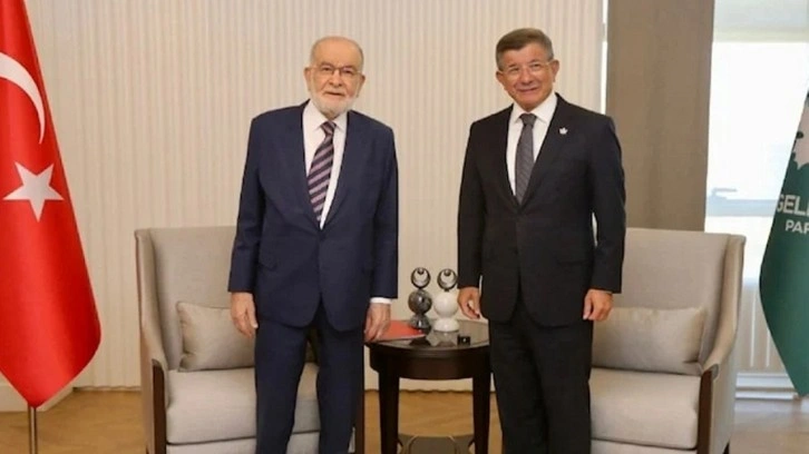 Temel Karamollaoğlu’ndan Ahmet Davutoğlu’na ziyaret