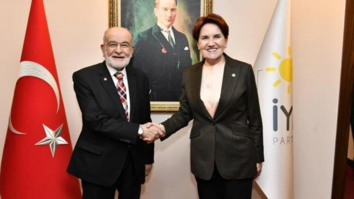 Temel Karamollaoğlu'ndan Akşener'e ziyaret