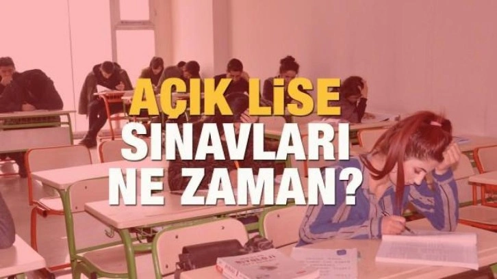 Temmuz ayında yapılacak AÖL 3. dönem sınav günleri ve saatleri açıklandı mı?