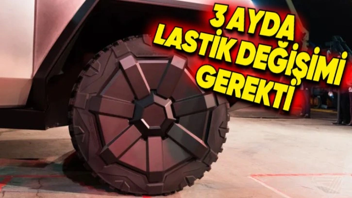 Tesla Cybertruck'ın Lastikleri 10 Bin km'de Aşınmaya Başladı!