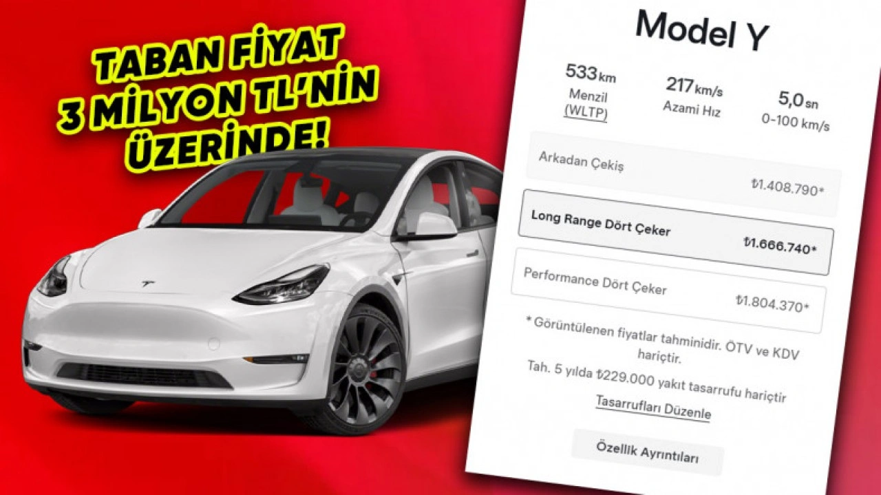 Tesla Türkiye, Uygun Fiyatlı Model Y Satışlarını Durdurdu!