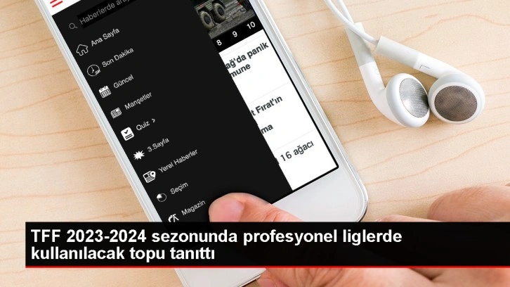 TFF, 2023-2024 Sezonunda Kullanılacak Topu Tanıttı