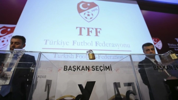 TFF'de seçim heyecanı! Yeni başkan belli oluyor