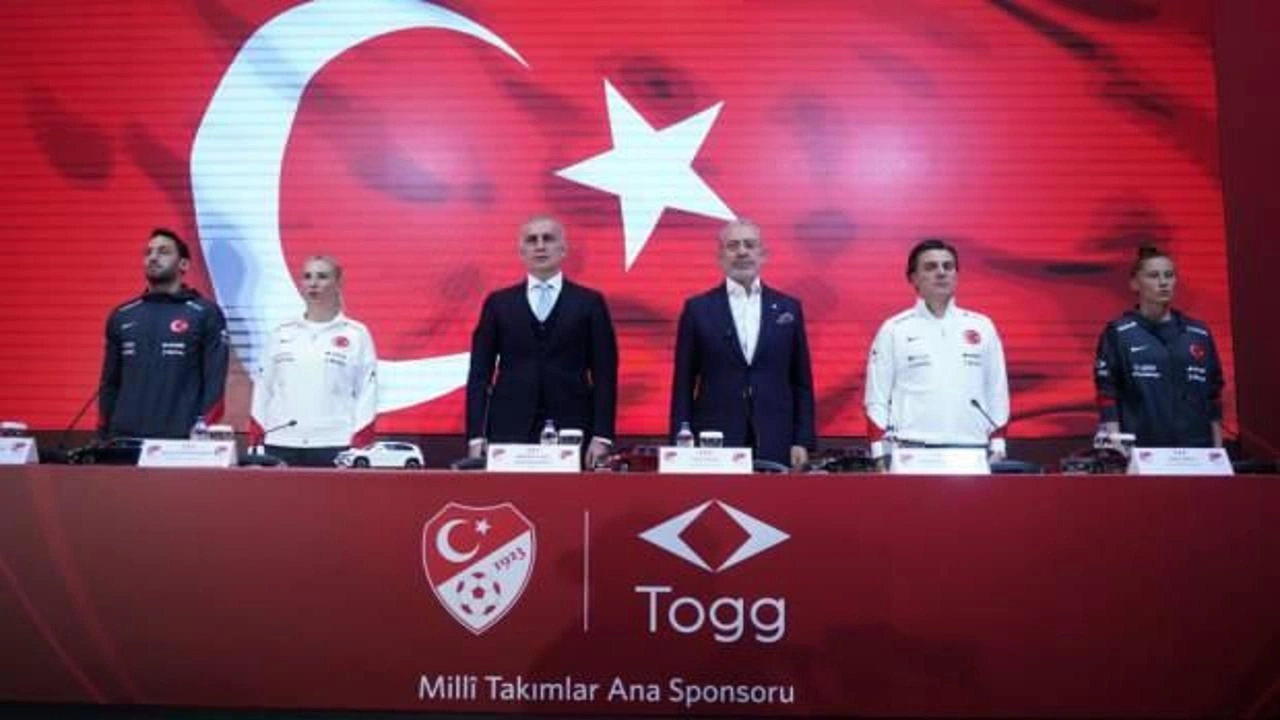 TOGG, Milli Takımlar ana sponsoru oldu