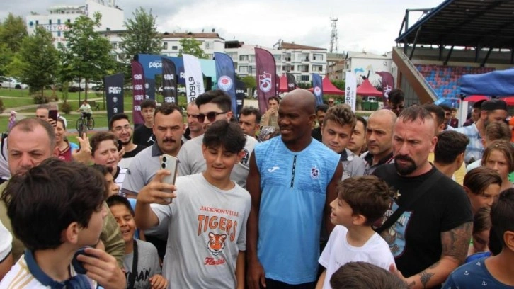 Trabzon'da Nwakaeme'ye yoğun ilgi