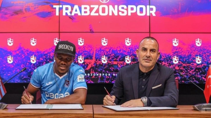 Trabzonspor'da Nwakaeme imzayı attı!