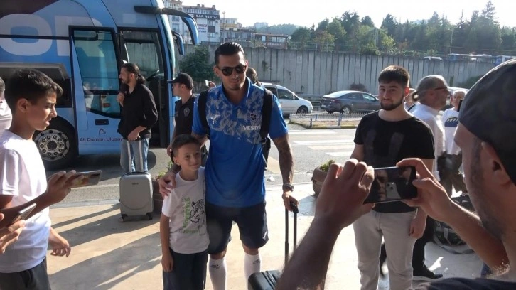 Trabzonspor kafilesi İstanbul'da!