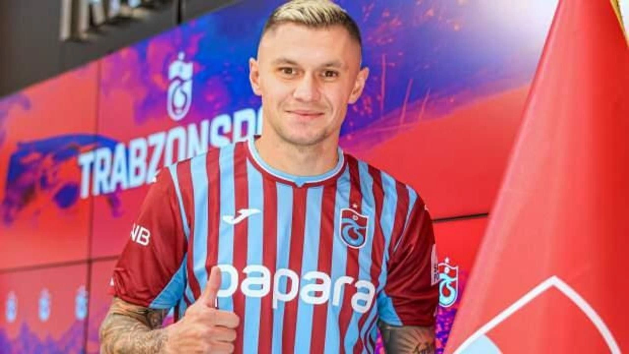 Trabzonspor Oleksandr Zubkov'u KAP'a bildirdi