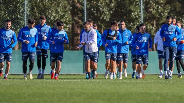 Trabzonspor, RAMS Başakşehir maçının hazırlıklarına başladı