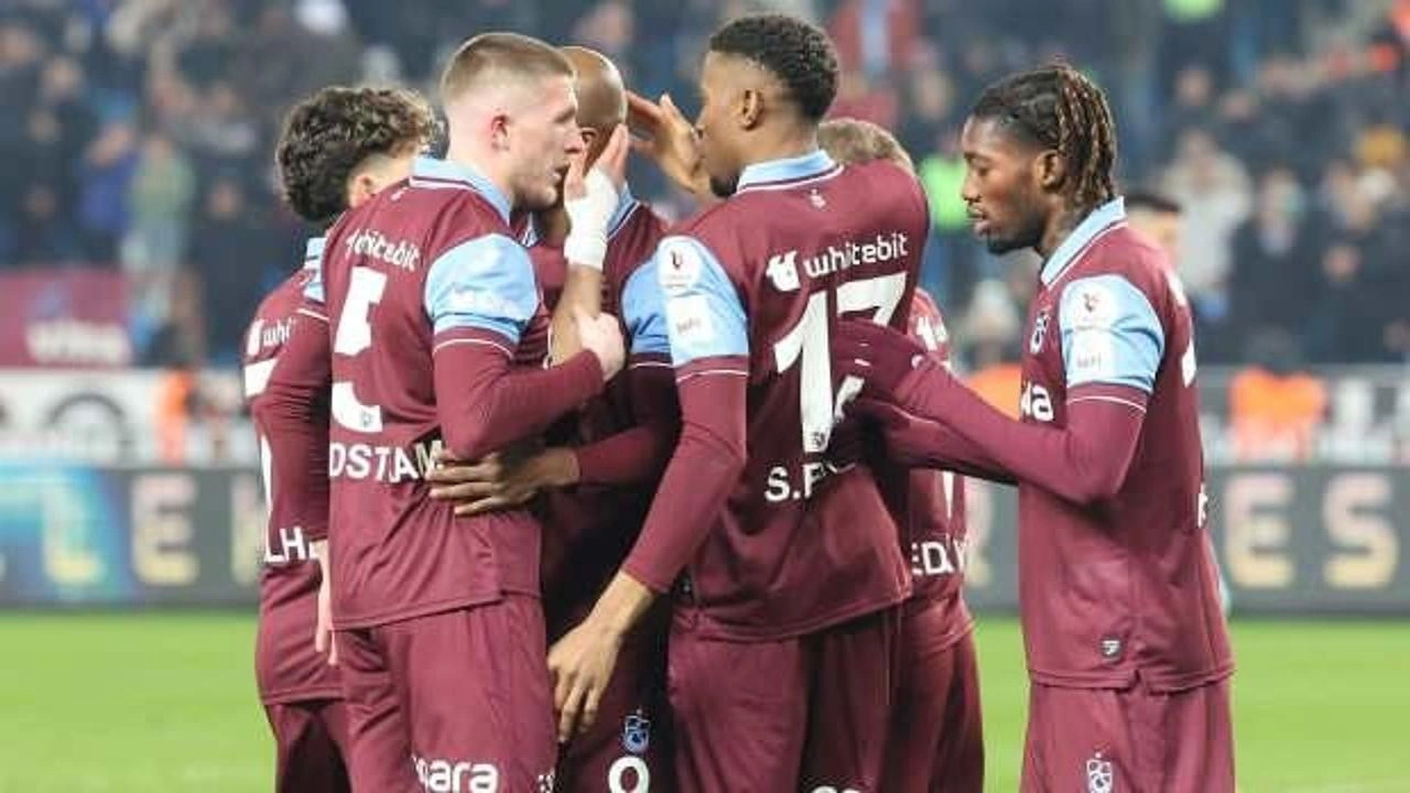 Trabzonspor'un Beşiktaş maçı kadrosu açıklandı