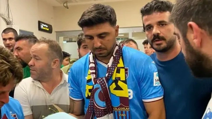 Trabzonspor’un transfer ettiği Ozan Tufan, Trabzon’a geldi