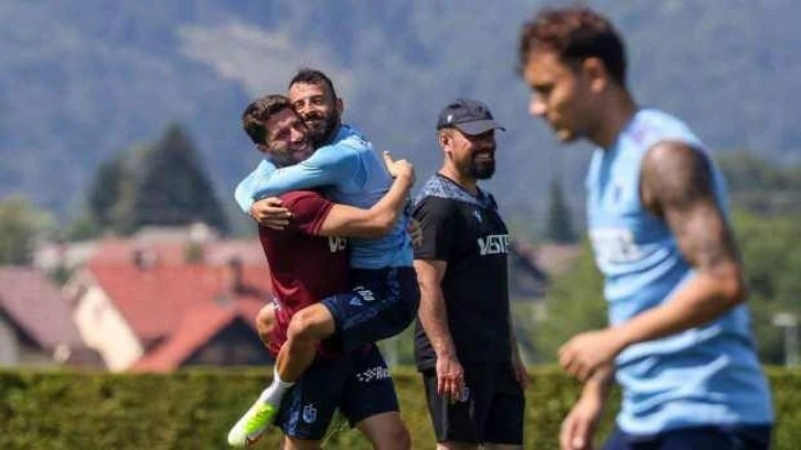 Trabzonspor'da Manolis Siopis, enerjisiyle takıma moral veriyor