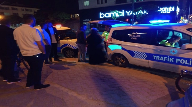 Trafik magandası aşırı hız yaptı, kurallara uymadı! 13 yaşındaki bisikletli kız çocuğuna çarptı