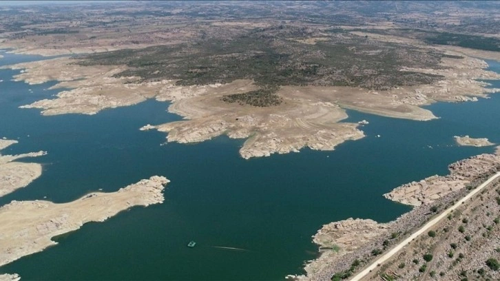 Trakya'daki barajların ortalama doluluk oranı yüzde 40 olarak ölçüldü