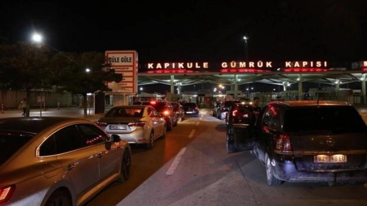 Trakya'daki sınır kapılarında geçişler durdu