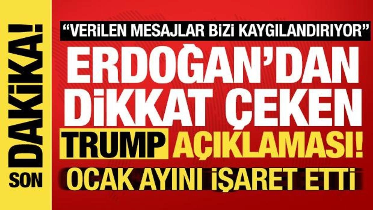 Trump'ın seçilmesi bölgesel savaş tehdidini azaltır mı? Erdoğan'dan dikkat çeken açıklama