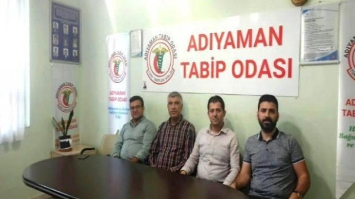 TTB Başkanının skandal TSK iftirasına karşı Adıyaman Tabip Odası'ndan cesur çıkış