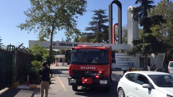 TÜBİTAK Gebze Yerleşkesi'nde yangın