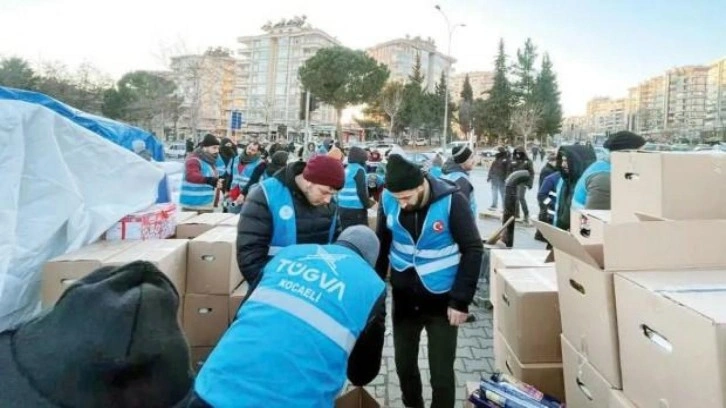 TÜGVA depremzedeler için seferber oldu