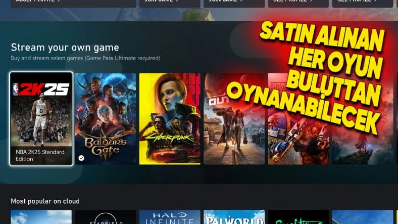 Tüm Xbox Oyunlarını Buluttan Oynamayı Sağlayan Özelliğin Testleri Başladı