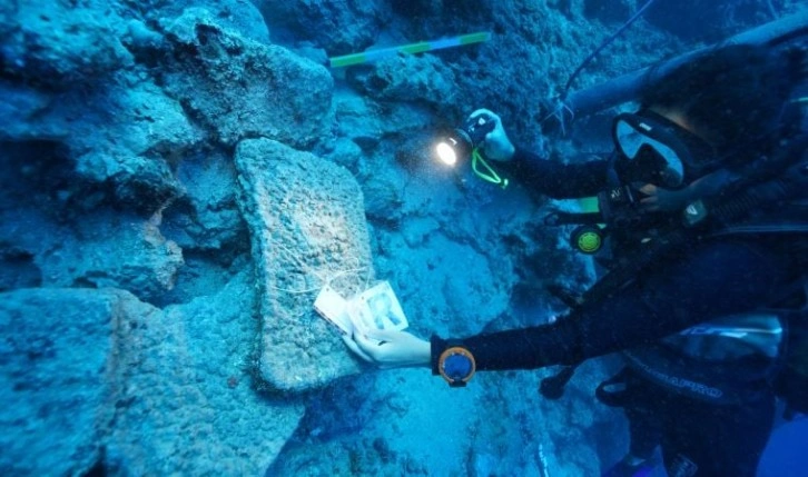 Tunç Çağı batığında 3 bin 600 yıllık kurşun ağırlıklar bulundu