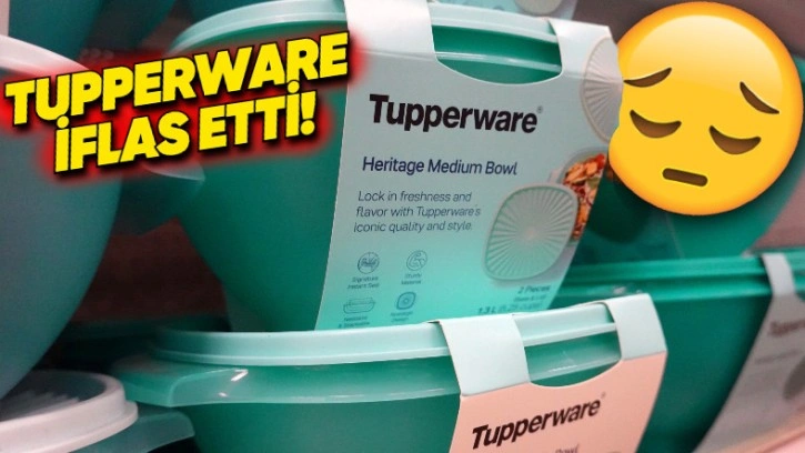 Tupperware, İflas Başvurusunda Bulundu