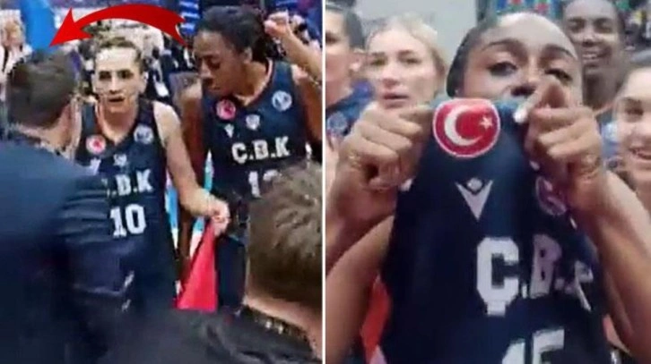 Türk bayrağı ile kutlamaya izin vermemişlerdi! Skandal olay sonrası FIBA sessizliğini bozdu