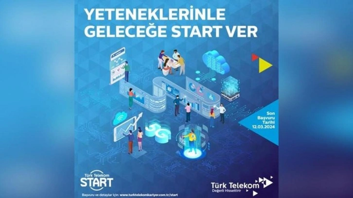 Türk Telekom START programına gençlerden yoğun ilgi