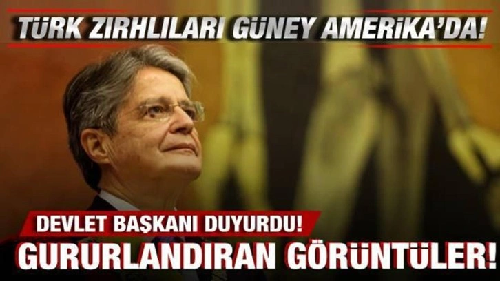 Türk zırhlıları Güney Amerika'da! Devlet Başkanı duyurdu: Tam 20 adet