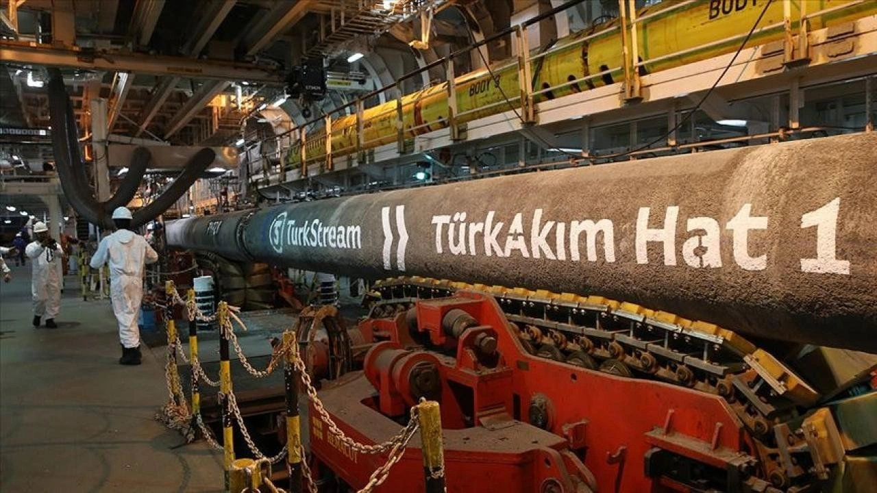 TürkAkım üzerinden 5 yılda 104,1 milyar metreküp gaz taşındı