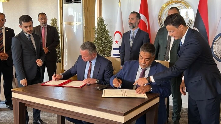 Türkiye ile Libya, kalkınma işbirliği için mutabakat zaptı imzaladı