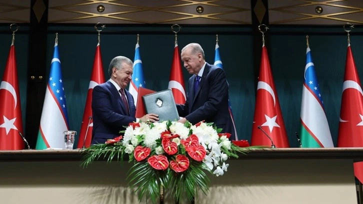Türkiye ile Özbekistan arasında 19 anlaşma imzalandı