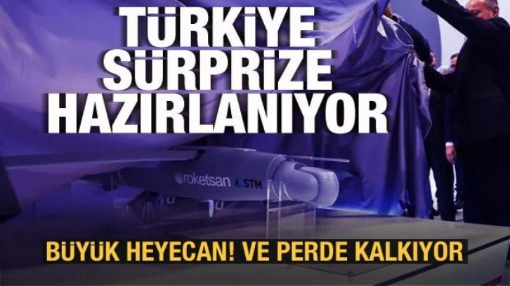 Türkiye savunma sanayiinde sürprize hazırlanıyor! Ve perde kalkıyor