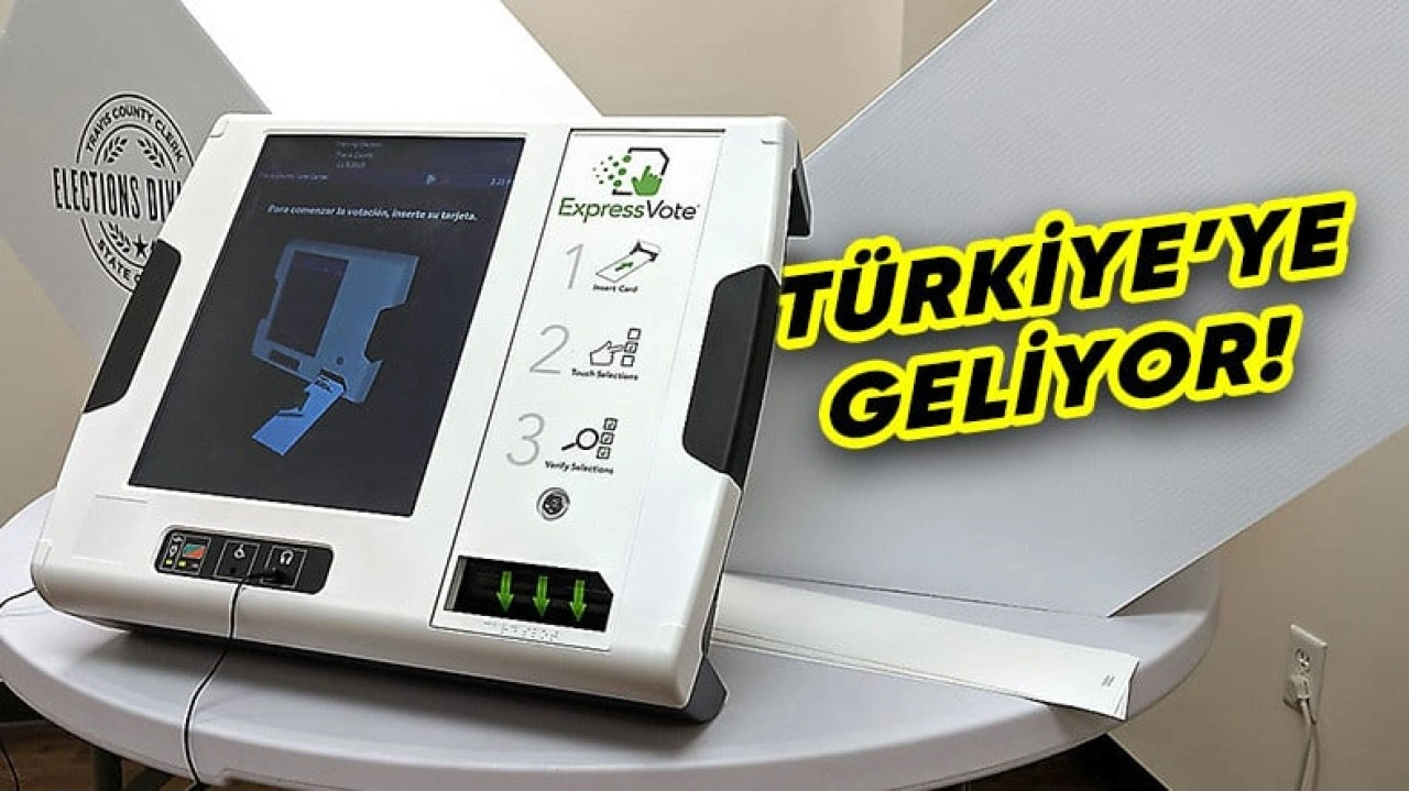 Türkiye'ye Elektronik Seçim Sistemi Geliyor