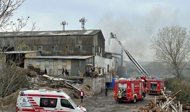 Tuzla'daki kimyasal ürün fabrikasında yangın: Çok sayıda itfaiye ekibi sevk edildi