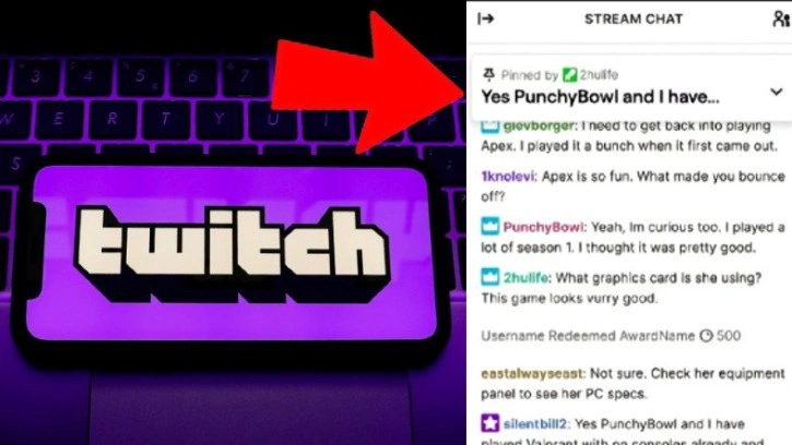 Twitch'e Chatbox'taki Mesajları Sabitleme Özelliği Geliyor