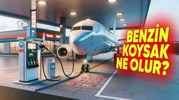 Uçaklar Neden Benzin Yerine Gaz Yağı (Kerosen) Kullanıyor?