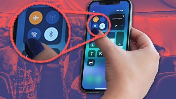 Uçaktayken Telefonu 'Uçak Modu'na Almanın Asıl Nedeni