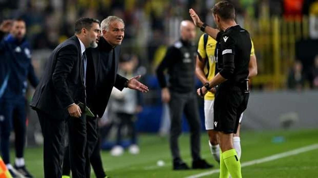 UEFA'dan Jose Mourinho'ya men cezası