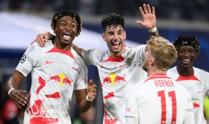 UEFA Şampiyonlar Ligi'nde RB Leipzig, Real Madrid'i 3 golle geçti!