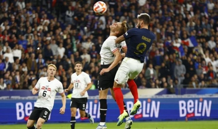 UEFA Uluslar Ligi'nde Fransa, Avusturya'yı 2 golle geçti!