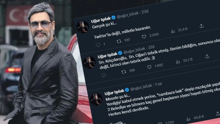 Uğur Işılak'tan seçim sonucu yorumu: "Cambaza bak” deyip mızıkçılık yapılıyor