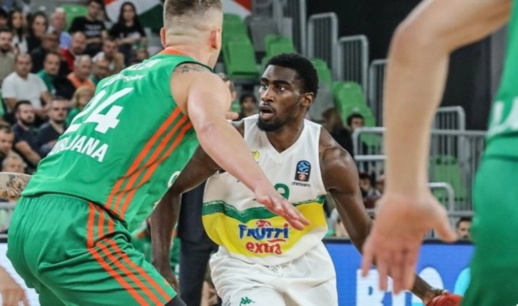 ULEB Avrupa Kupası'nda Frutti Extra Bursaspor, Cedevita Olimpija'yı rahat geçti!